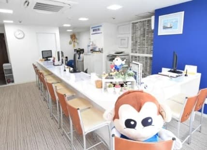 カウンターでゆっくり部屋探し♪